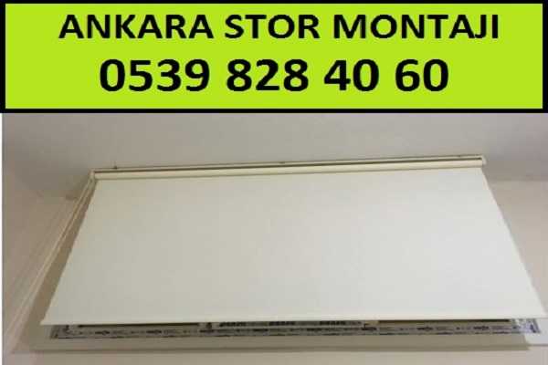 Çankaya Aşağı Dikmen Stor Montajı